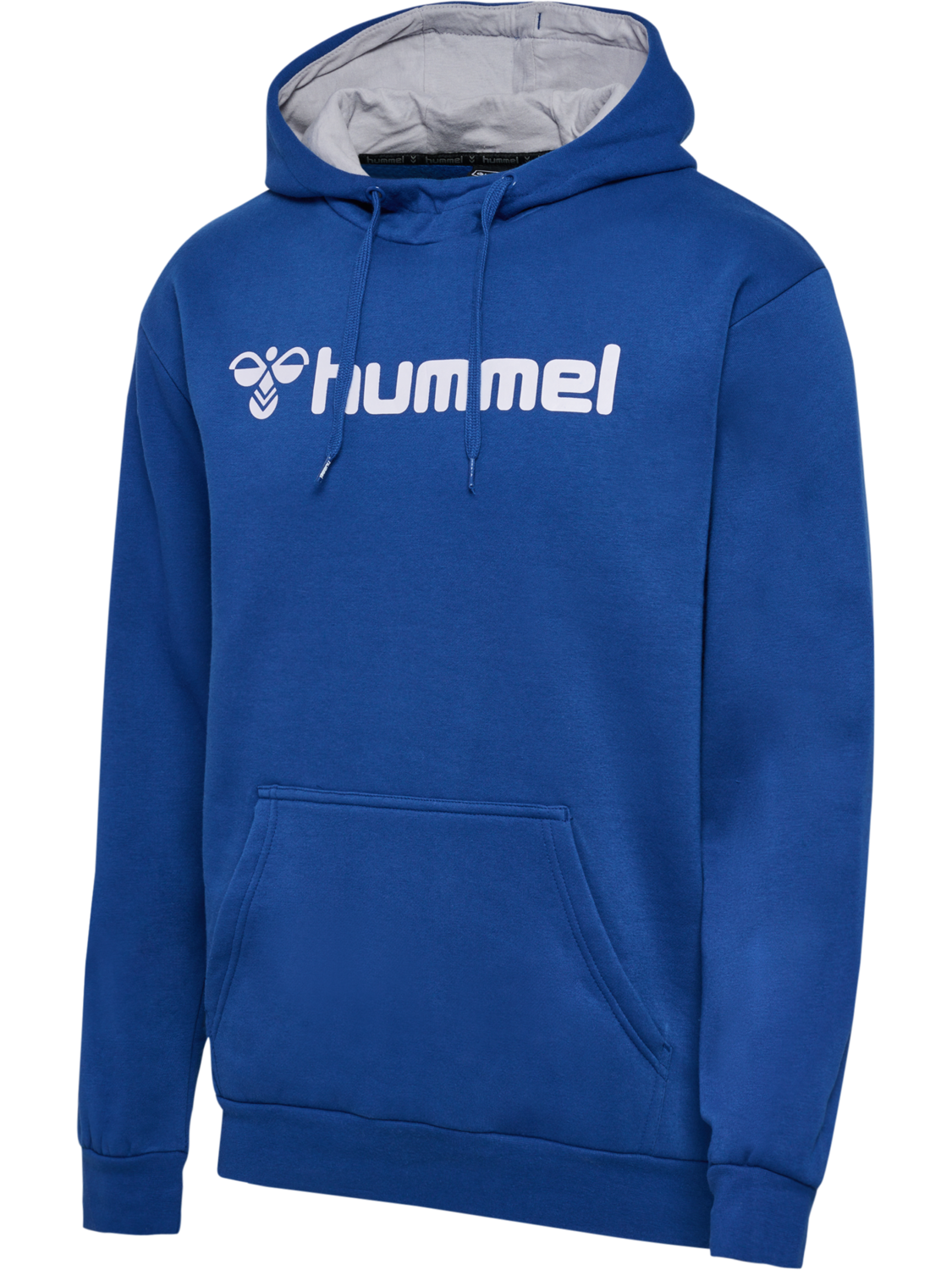 hmlMOVER COTTON HOODIE, TRUE BLUE, packshot
