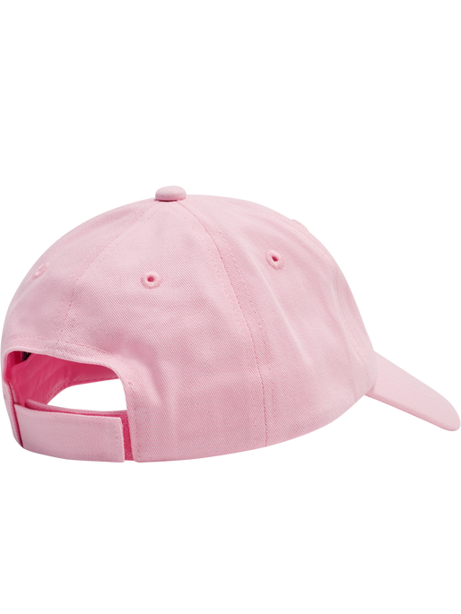 hmlJR BASEBALL BADGE CAP, PINK-A-BOO, packshot