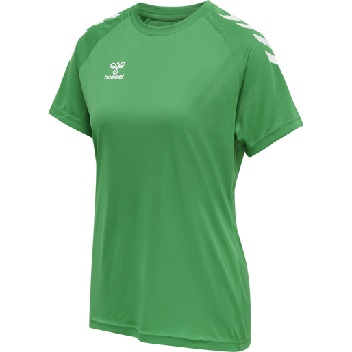 hmlCORE XK CORE POLY TEE  S/S WOMAN, JELLY BEAN, packshot