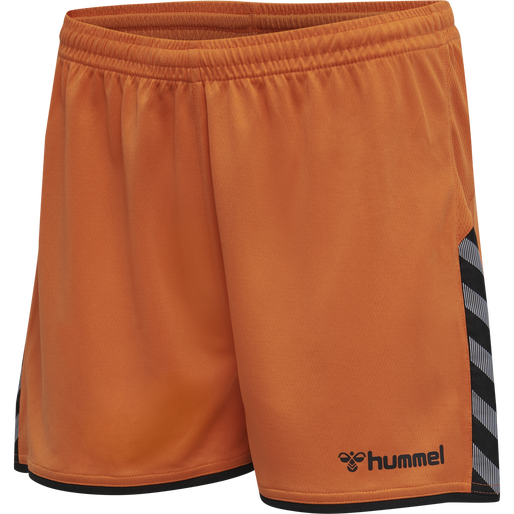 hmlAUTHENTIC POLY SHORTS WOMAN, TANGERINE hmlAUTHENTIC POLY SHORTS WOMAN, TANGERINE, packshot
