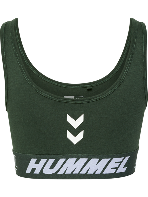 hmlTE MAJA COTTON SPORTS TOP, CLIMBING IVY, packshot