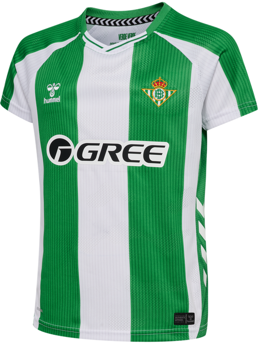 RBB 25/26 HOME JERSEY S/S KIDS, FERN GREEN/WHITE, packshot