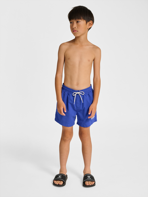 hmlJR REG BOARD SHORTS, DAZZLING BLUE, model