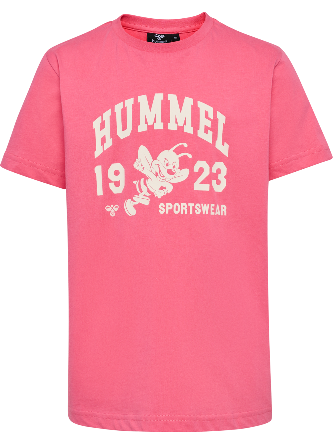 hmlPRINT T-SHIRT S/S, BUBBLEGUM, packshot