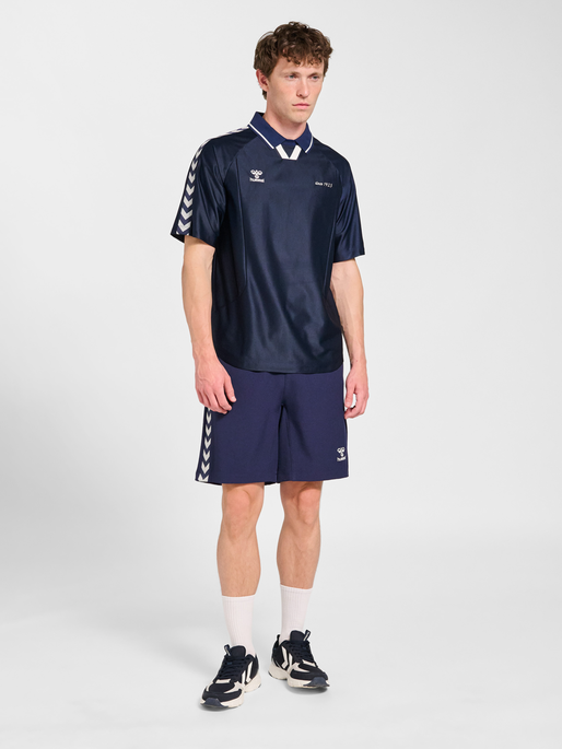 hmlROOT SOCCER JERSEY S/S, MARINE, model