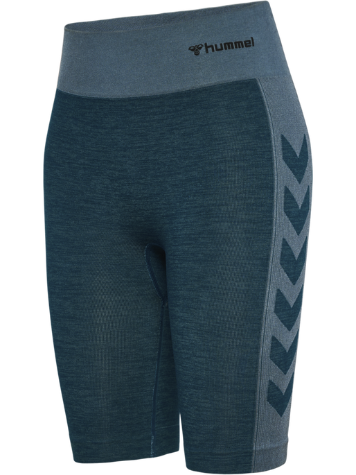 hmlCLEA SEAMLESS CYCLING SHORTS, DARK SEA hmlCLEA SEAMLESS CYCLING SHORTS, DARK SEA, packshot