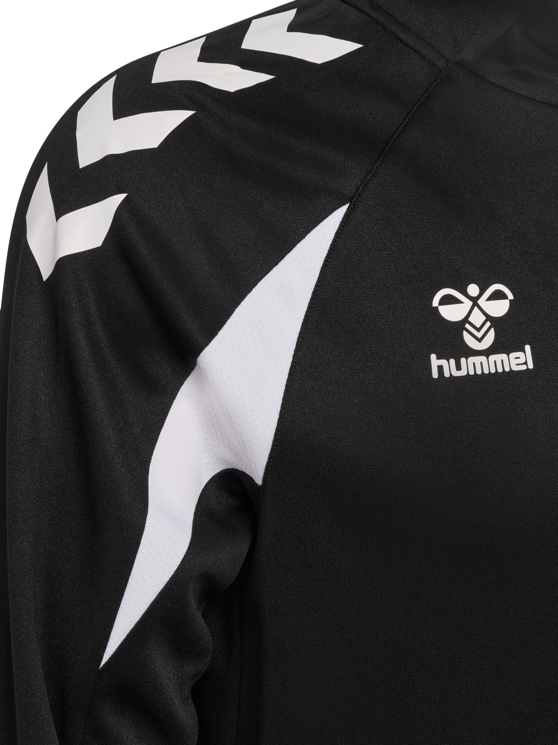 hmlCORE 2.0 HALF ZIP, BLACK/WHITE, packshot