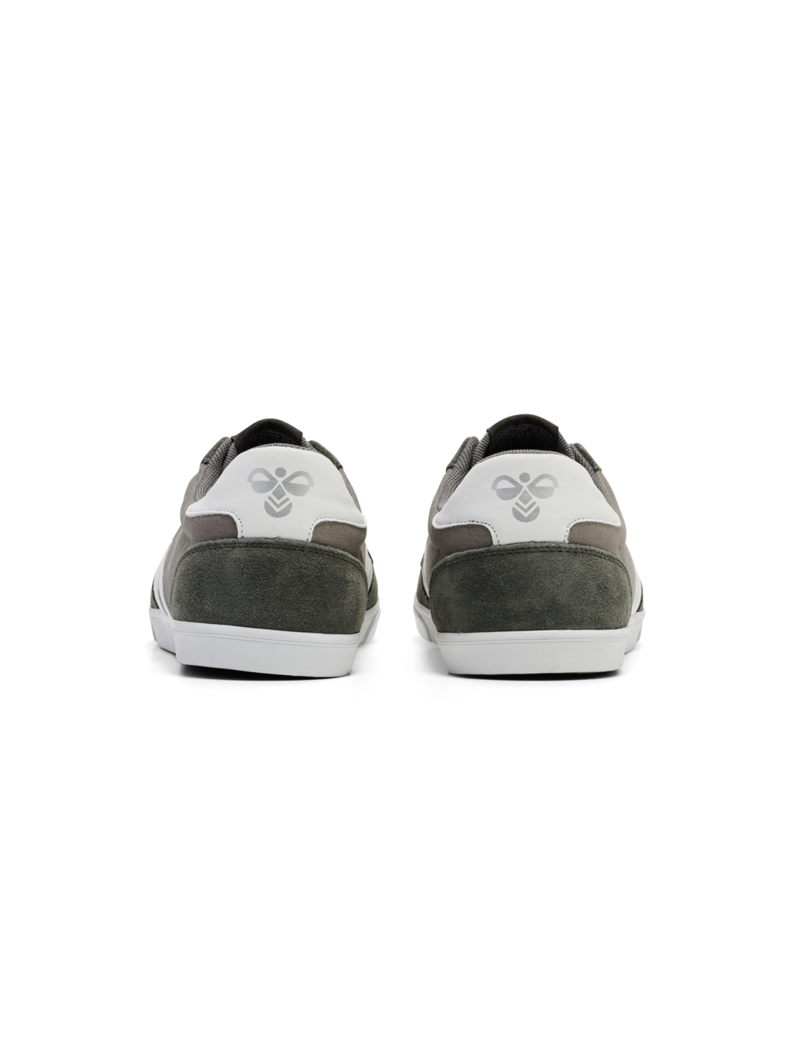 HUMMEL SLIMMER STADIL LOW, CASTLE ROCK/WHITE KH, packshot