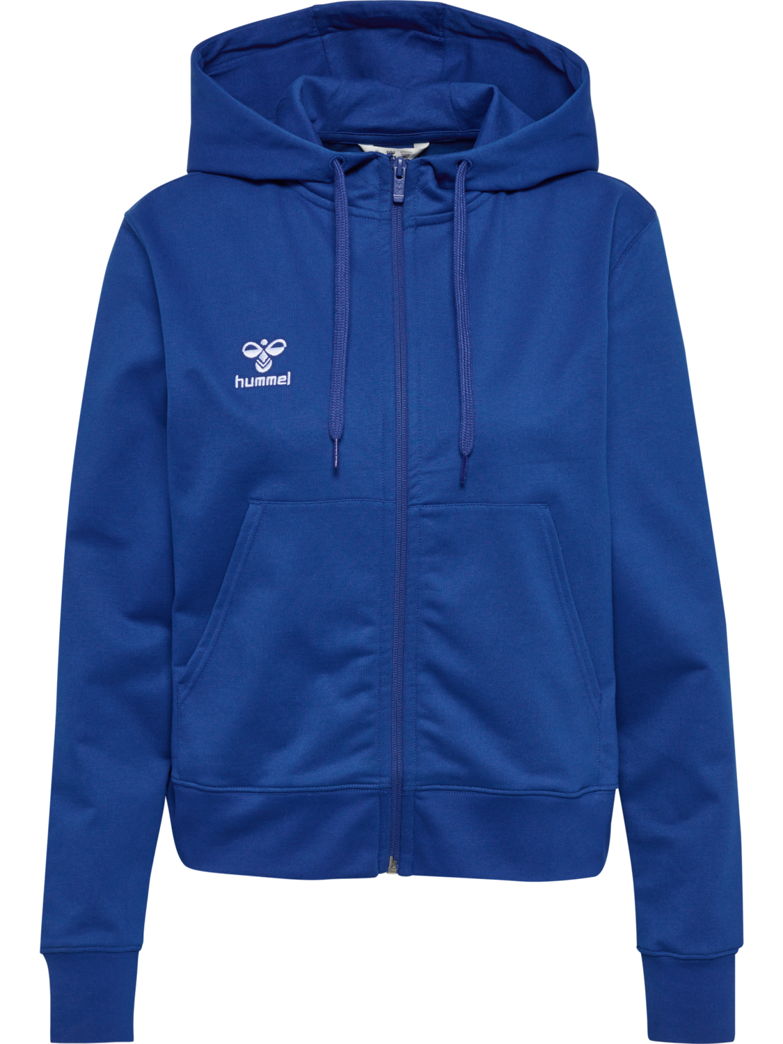 hmlGO 2.0 ZIP HOODIE WOMAN, TRUE BLUE, packshot