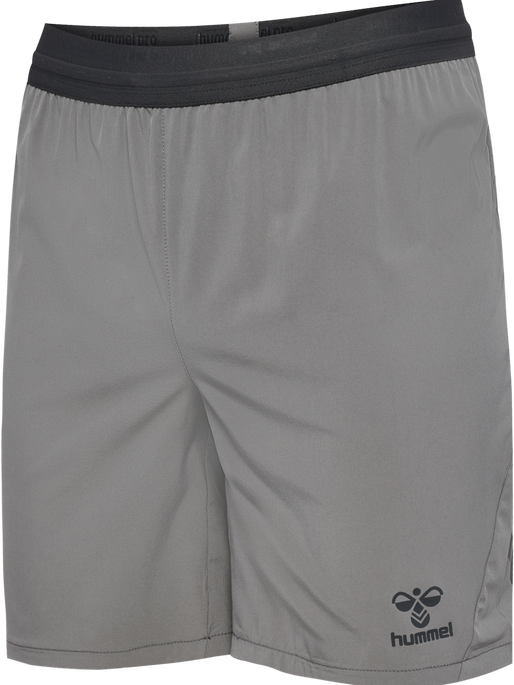 hmlPRO TRAINING SHORTS, STEEL GRAY, packshot