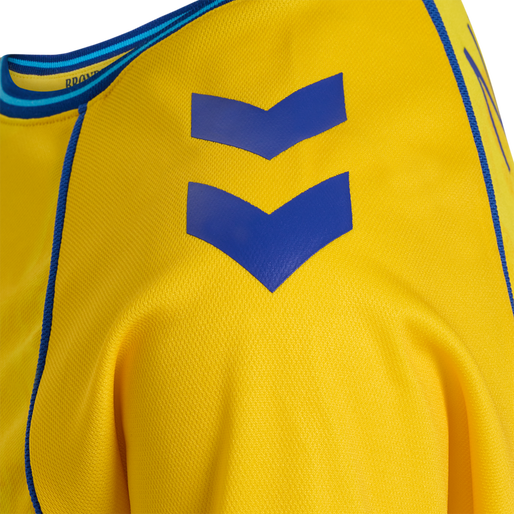 BIF 24/25 HOME JERSEY S/S KIDS, CYBER YELLOW BIF 24/25 HOME JERSEY S/S KIDS, CYBER YELLOW, packshot