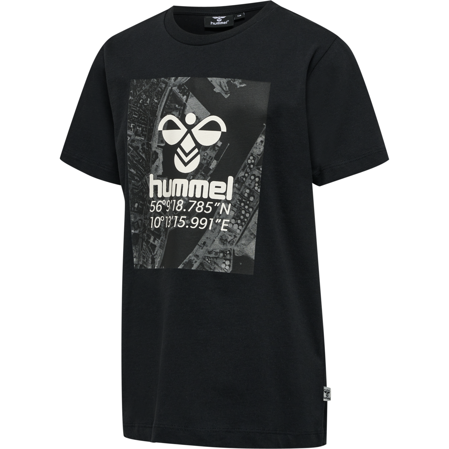 hmlSATELLITE T-SHIRT S/S, BLACK, packshot