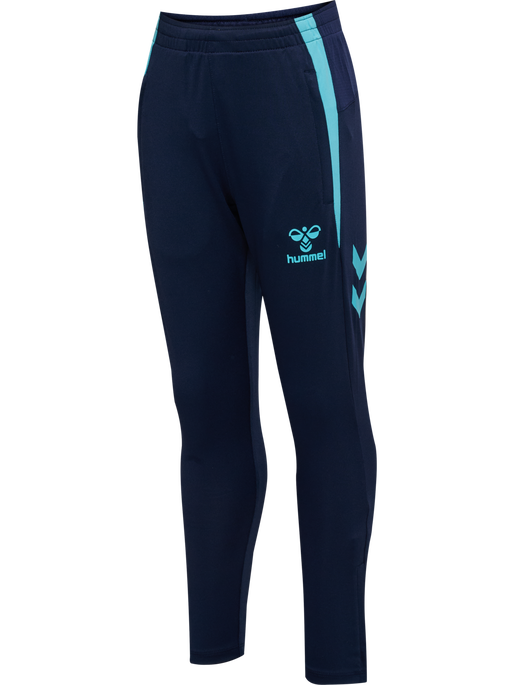hmlLEAD 2.0 TRAINING PANTS KIDS, MARINE/BLUE FISH, packshot