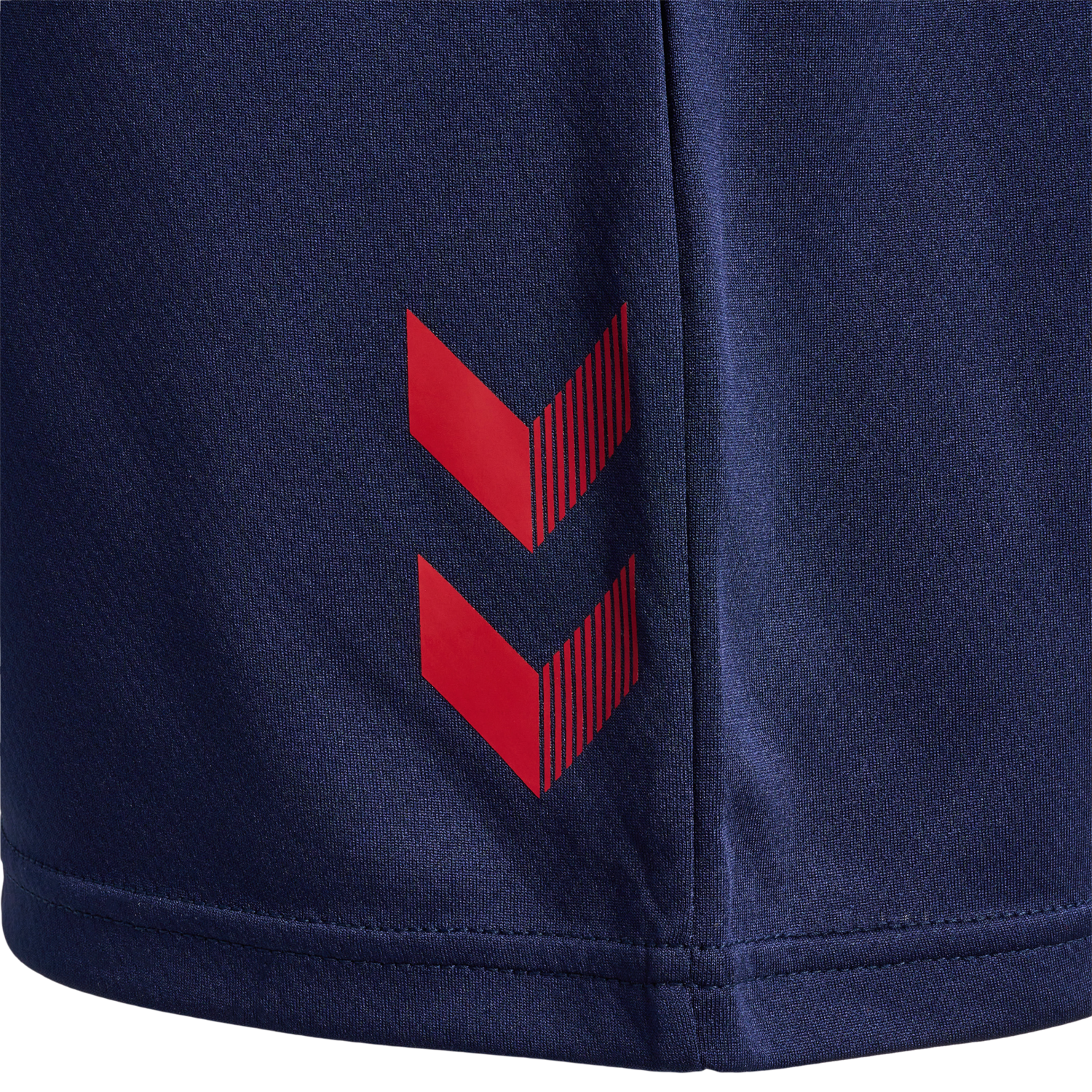 hmlQ4 POLY SHORTS, MARINE, packshot