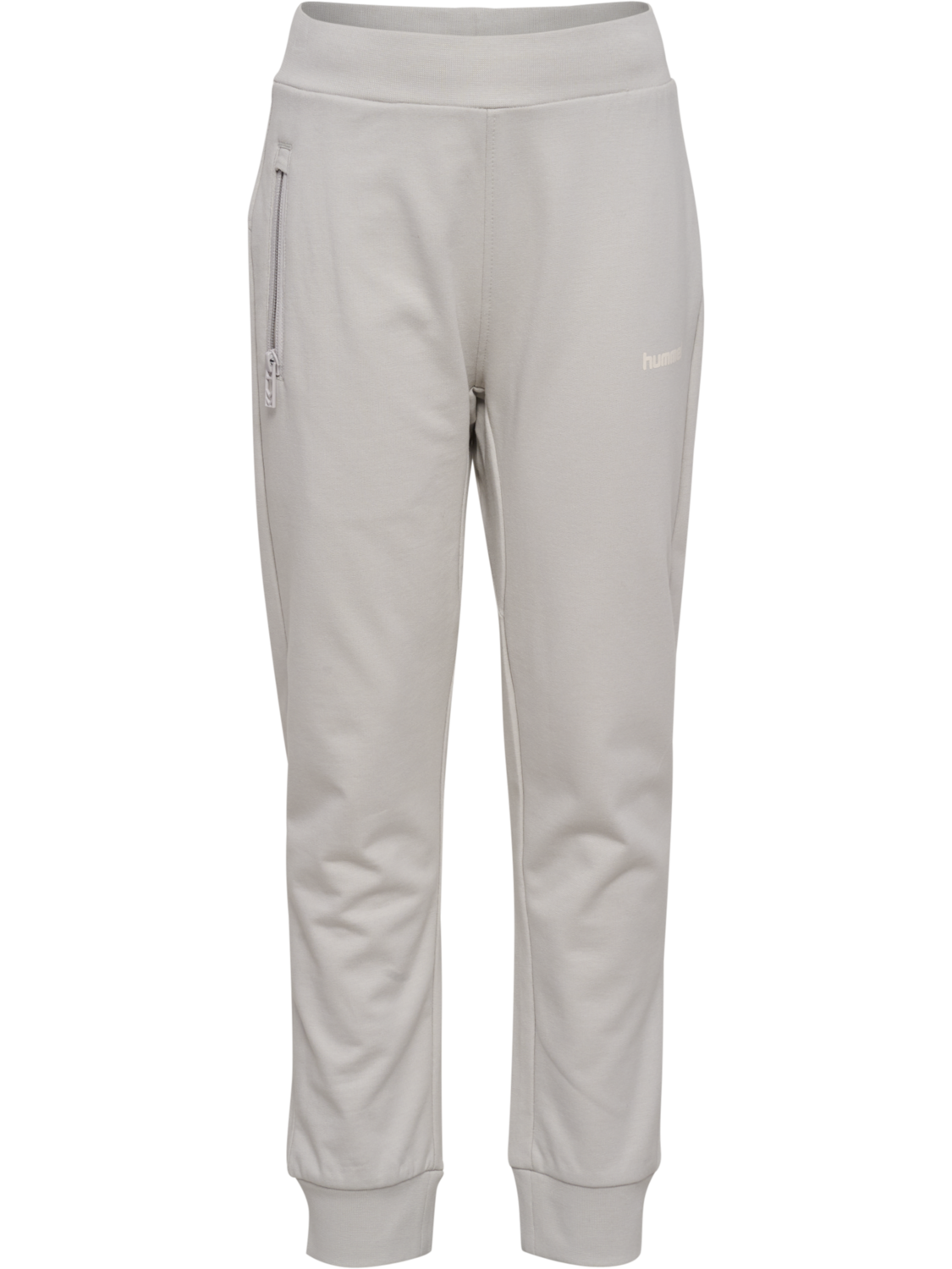 hmlJR REGULAR ADJ WAIST PANTS, LUNAR ROCK, packshot