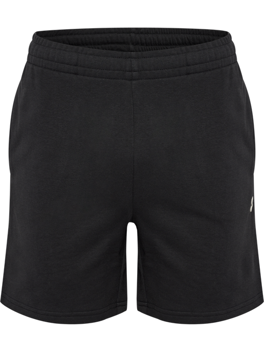 hmlPULSE SWEAT SHORTS, BLACK hmlPULSE SWEAT SHORTS, BLACK, packshot
