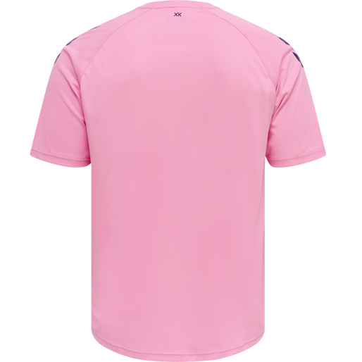 hmlCORE XK CORE POLY T-SHIRT S/S, COTTON CANDY hmlCORE XK CORE POLY T-SHIRT S/S, COTTON CANDY, packshot