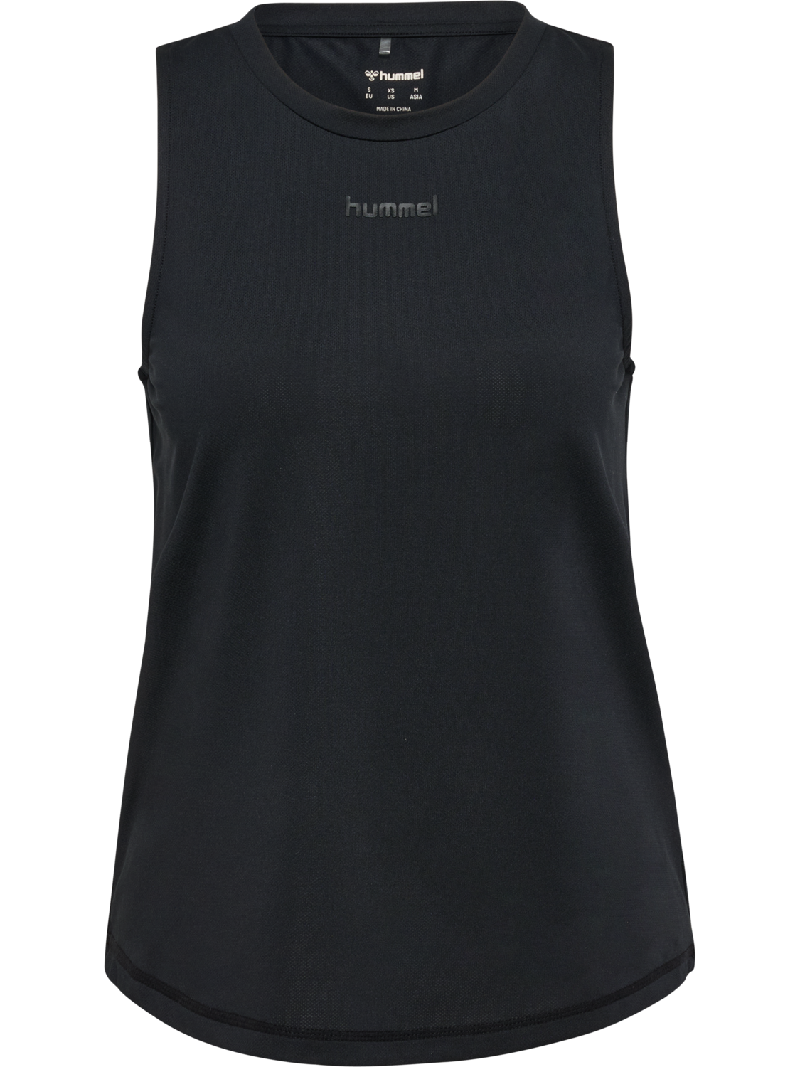 hmlVANJA TECH TOP, BLACK, packshot