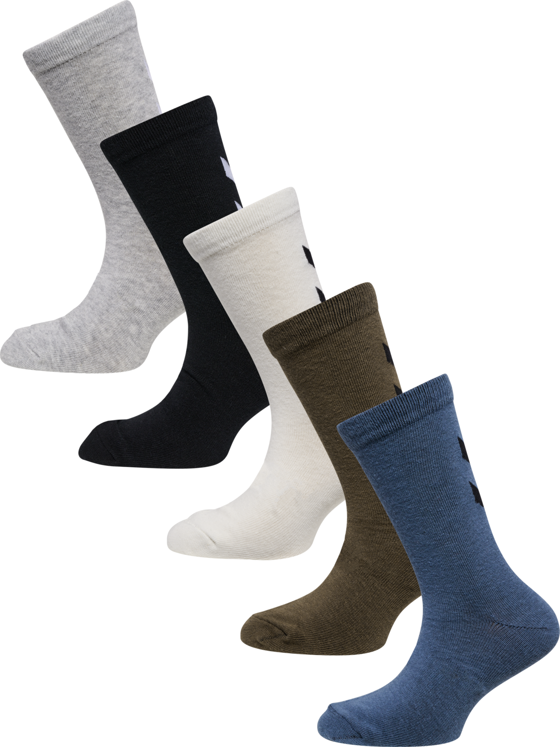 hmlMAKE MY DAY SOCK 5-PACK, BERING SEA, packshot