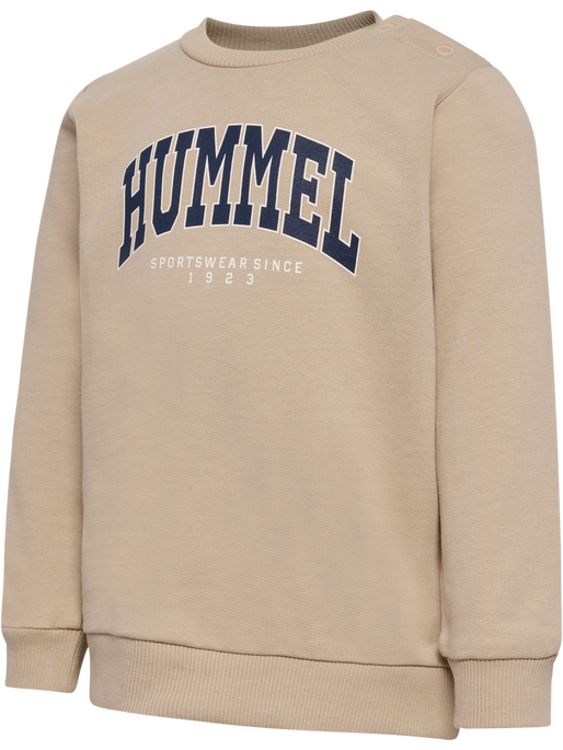 hmlFAST LIME SWEATSHIRT, HUMUS, packshot