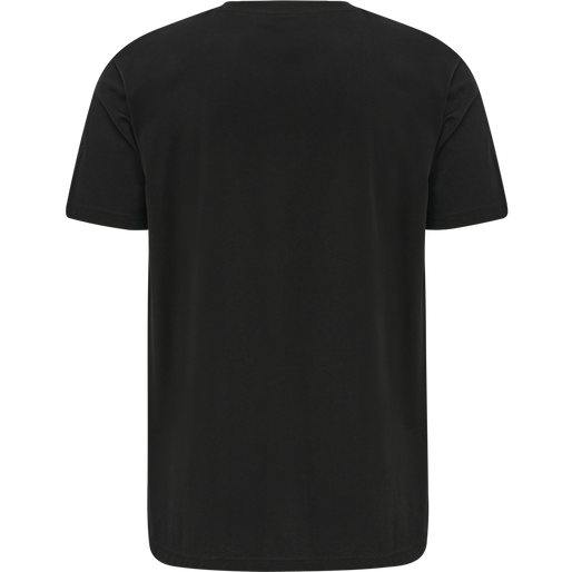 hmlRED BASIC T-SHIRT S/S, BLACK hmlRED BASIC T-SHIRT S/S, BLACK, packshot
