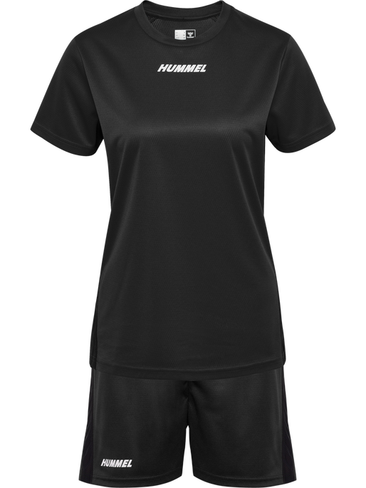 hmlMULTI PL SET WOMAN, BLACK/BLACK, packshot