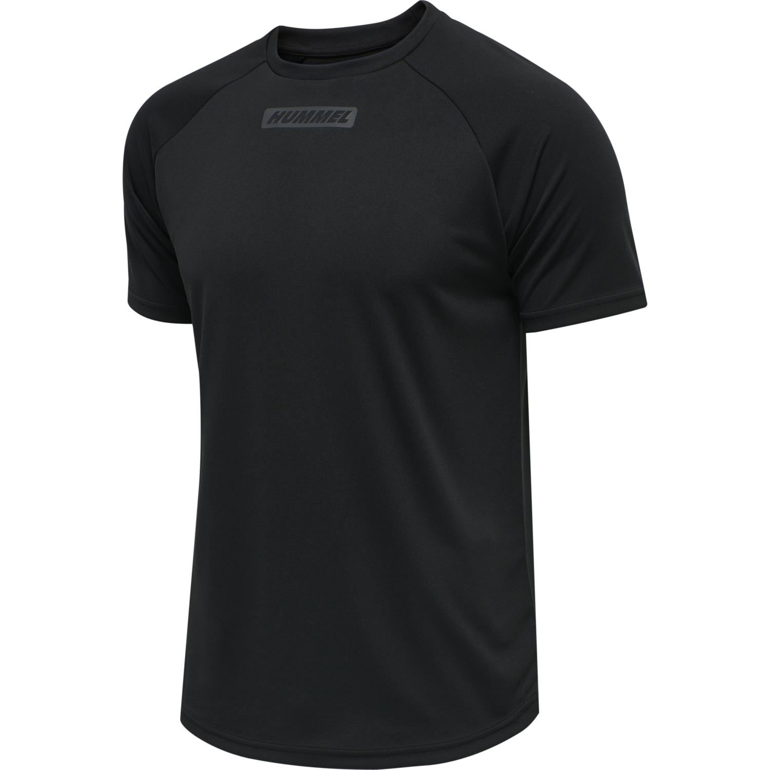 hmlTE TOPAZ T-SHIRT, BLACK, packshot