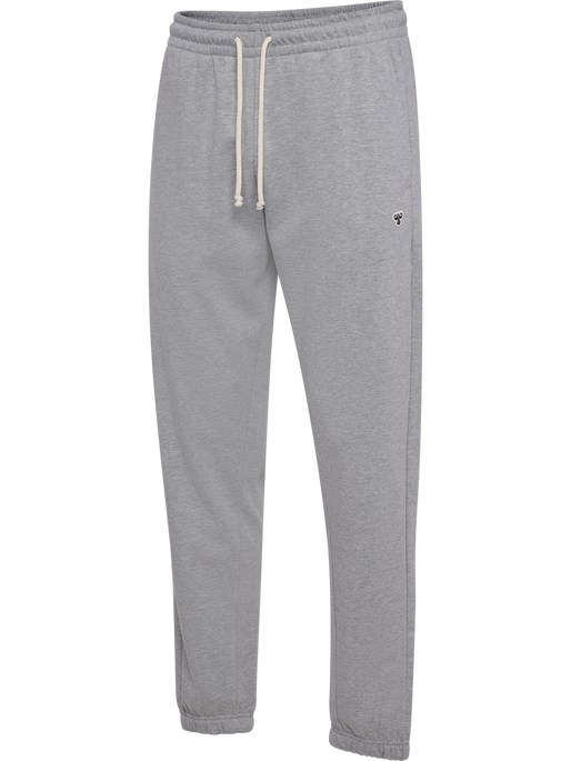 hmlLOOSE SWEATPANT BEE, GREY MELANGE, packshot