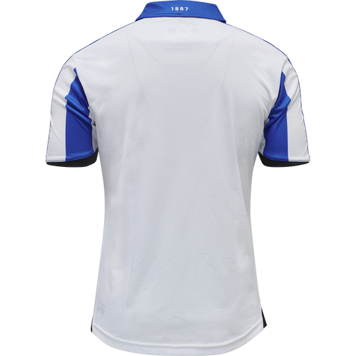 OB 20/21 HOME JERSEY S/S _KIDS, WHITE/LAPIS BLUE UNSPONSORED OB 20/21 HOME JERSEY S/S _KIDS, WHITE/LAPIS BLUE UNSPONSORED, packshot