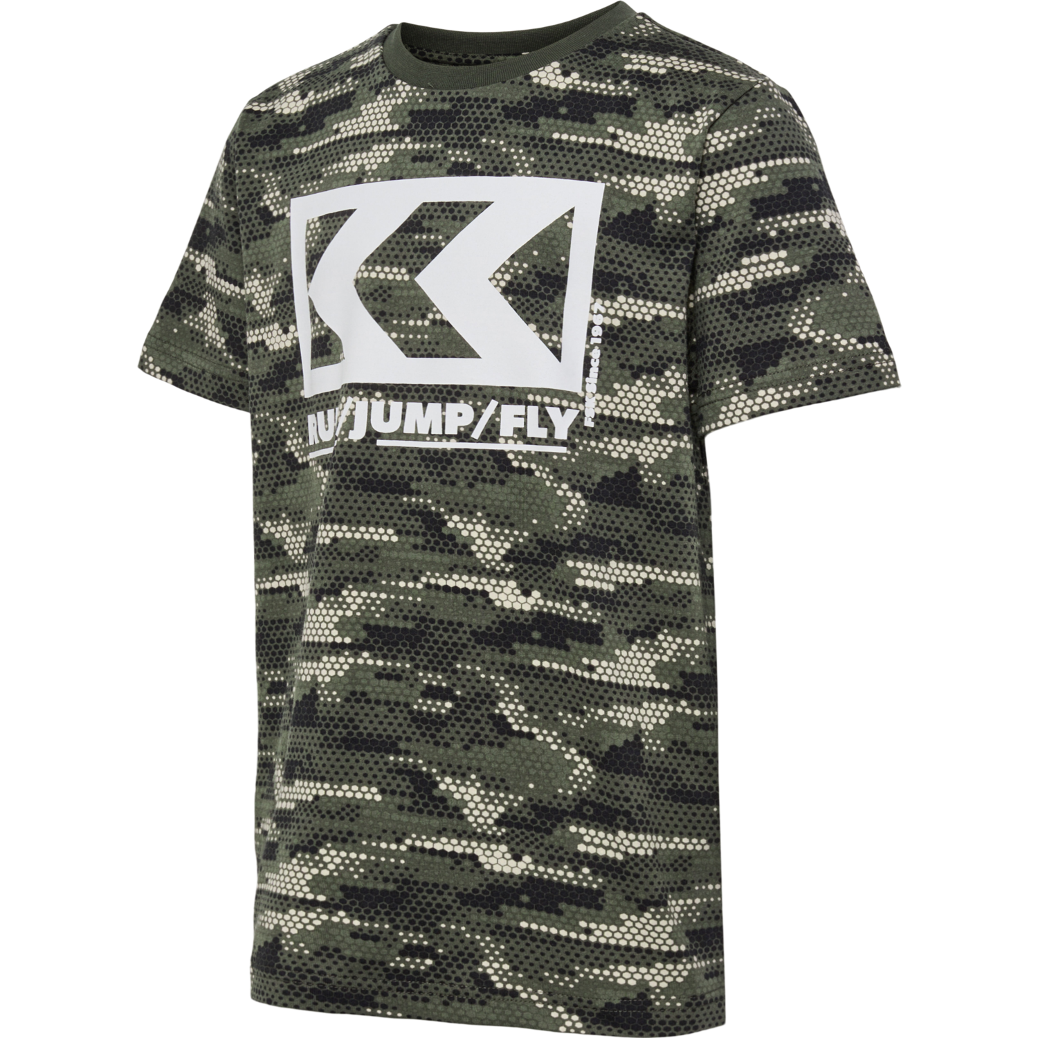 hmlFSK LOW T-SHIRT S/S, OLIVE NIGHT, packshot