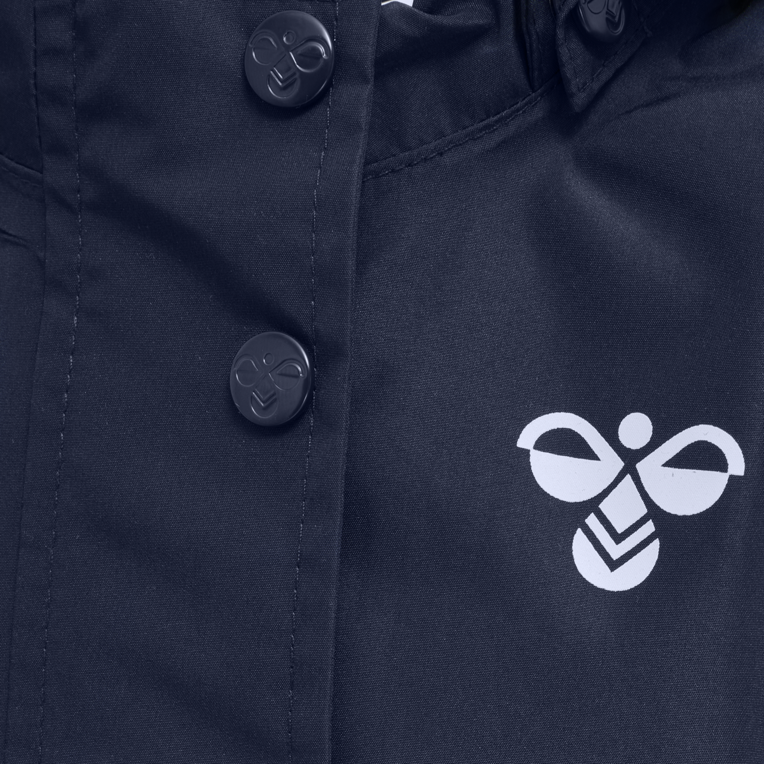 hmlREVA RAINSUIT MINI, BLACK IRIS, packshot