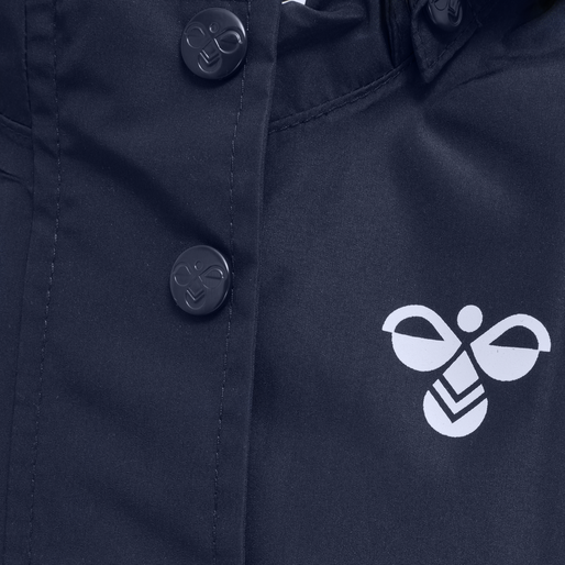 hmlREVA RAINSUIT MINI, BLACK IRIS, packshot