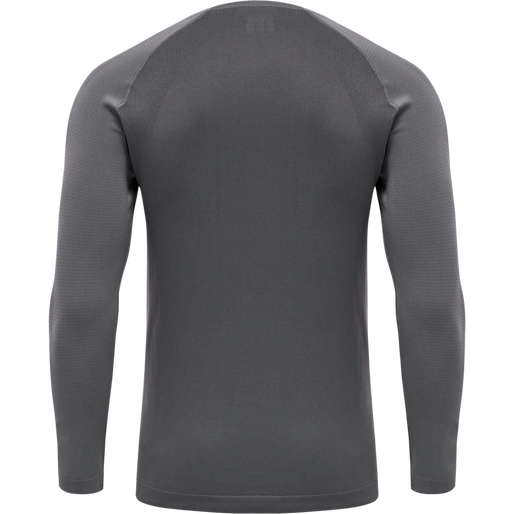 hmlPRO GRID SEAMLESS L/S, FORGED IRON/QUIET SHADE hmlPRO GRID SEAMLESS L/S, FORGED IRON/QUIET SHADE, packshot