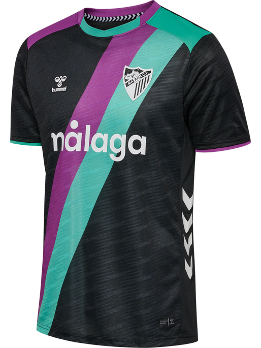 MCF 25/26 AWAY JERSEY S/S KIDS, BLACK, packshot