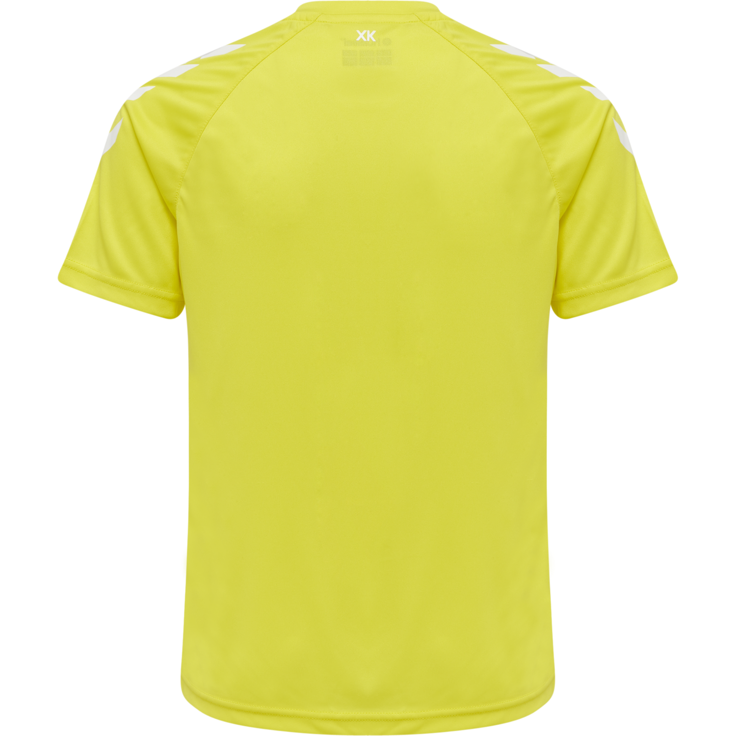 hmlCORE XK CORE POLY TEE S/S KIDS, BLAZING YELLOW, packshot