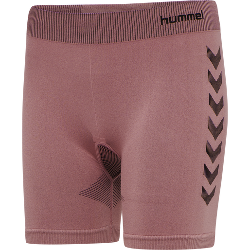 HUMMEL FIRST SEAMLESS TR SHT TIGH W, DUSTY ROSE HUMMEL FIRST SEAMLESS TR SHT TIGH W, DUSTY ROSE, packshot