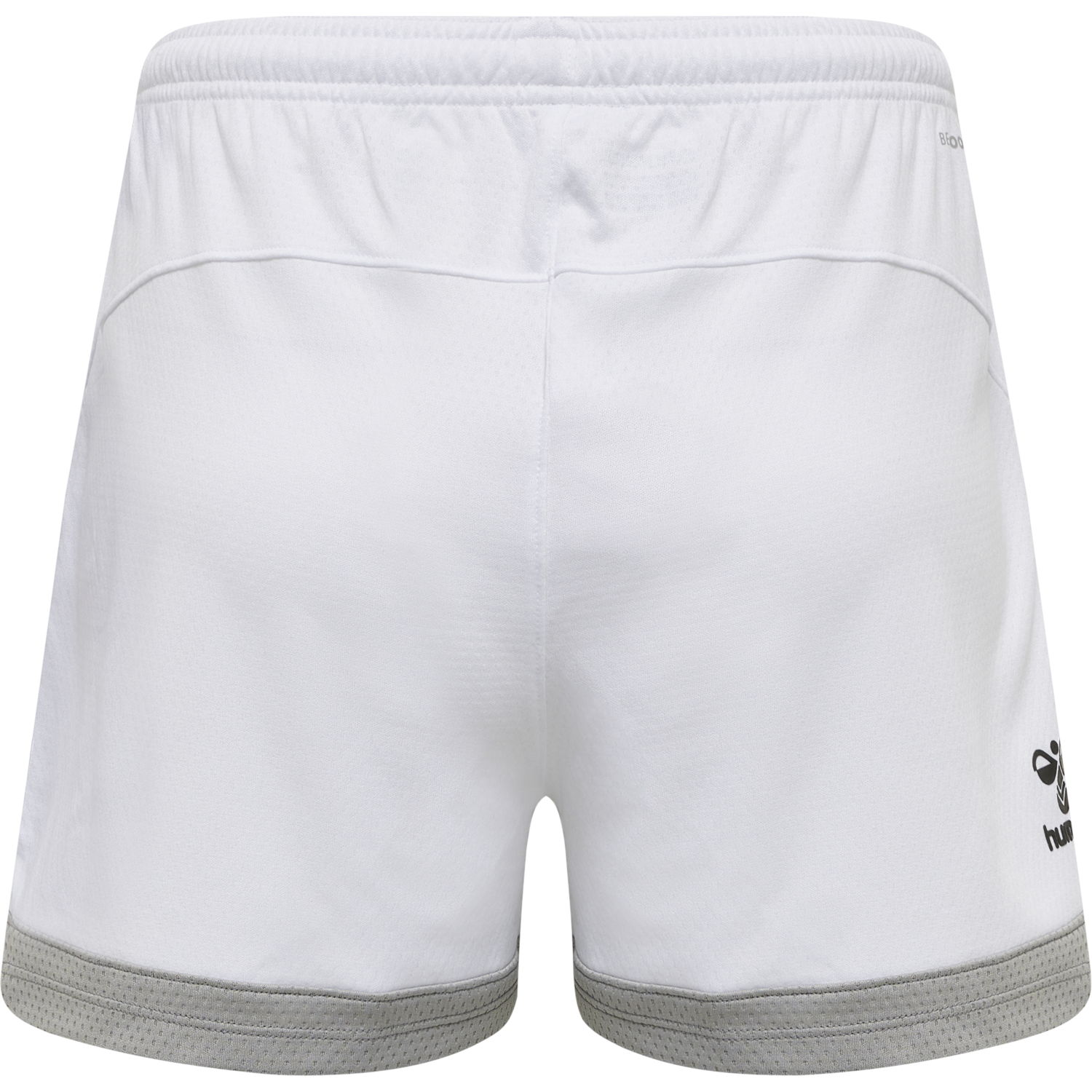 hmlLEAD WOMENS POLY SHORTS, WHITE, packshot