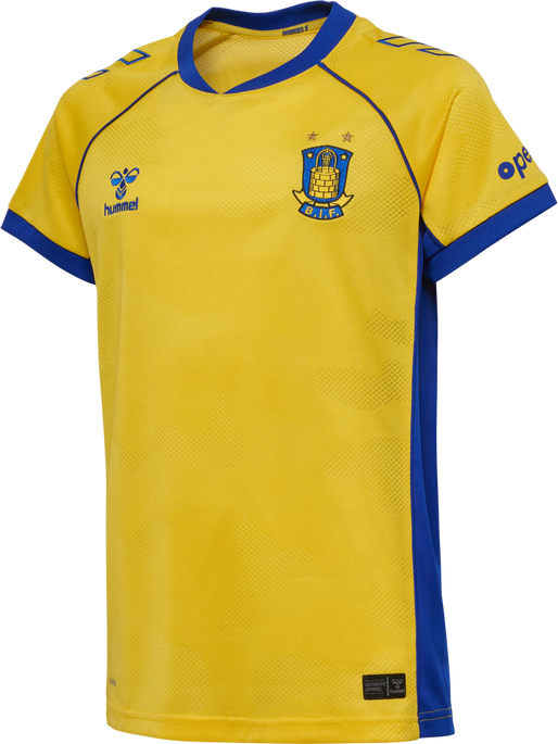 BIF 25/26 HOME JERSEY S/S KIDS, LEMON, packshot