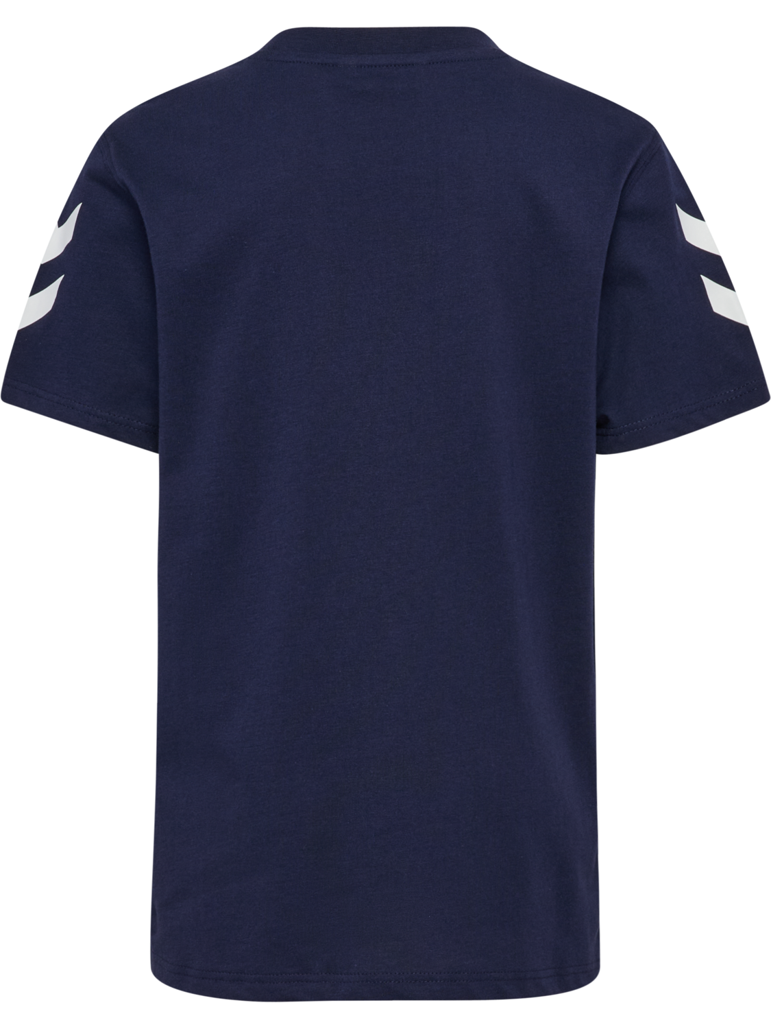 hmlGO 2.0 CHEVRON T-SHIRT S/S KIDS, MARINE, packshot