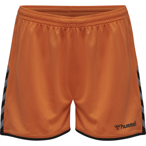 hmlAUTHENTIC POLY SHORTS WOMAN, TANGERINE hmlAUTHENTIC POLY SHORTS WOMAN, TANGERINE, packshot