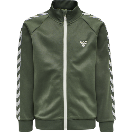 HMLKICK ZIP JACKET, THYME, packshot