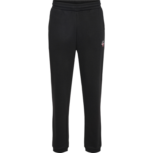 hmlROLIGAN SWEATPANTS, BLACK, packshot