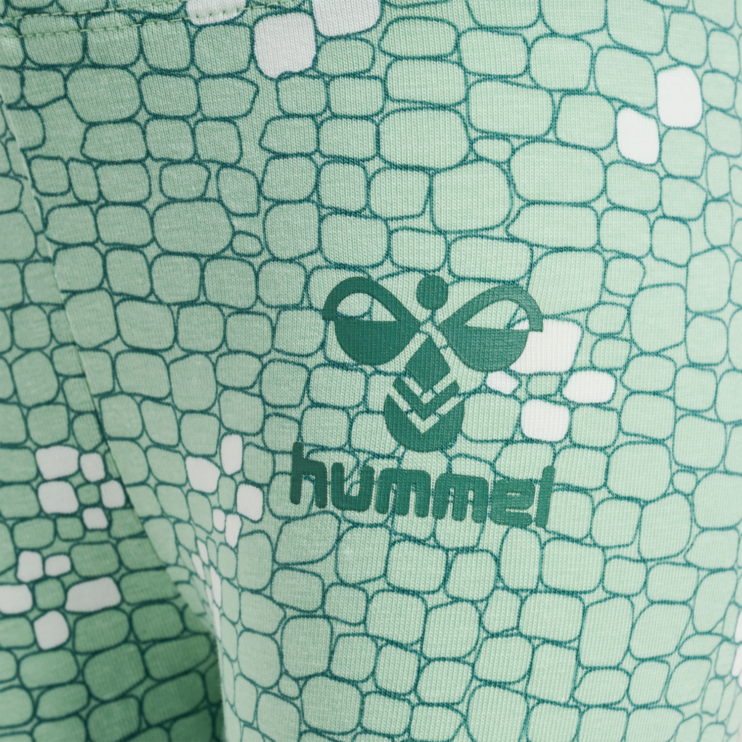 hmlZANZI TIGHTS CAPRI, SILT GREEN, packshot