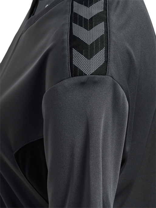 hmlAUTHENTIC PL JERSEY S/S WOMAN, ASPHALT hmlAUTHENTIC PL JERSEY S/S WOMAN, ASPHALT, packshot