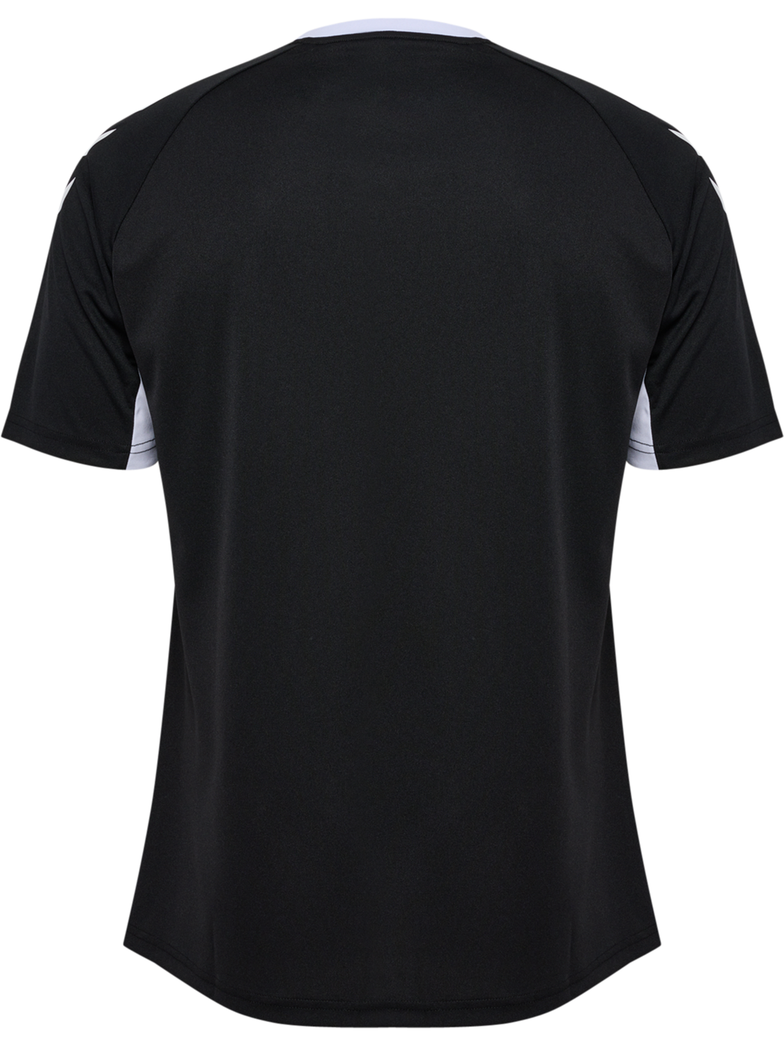 FFHB REFEREE YOUTH JERSEY S/S, BLACK WO SPONSOR, packshot