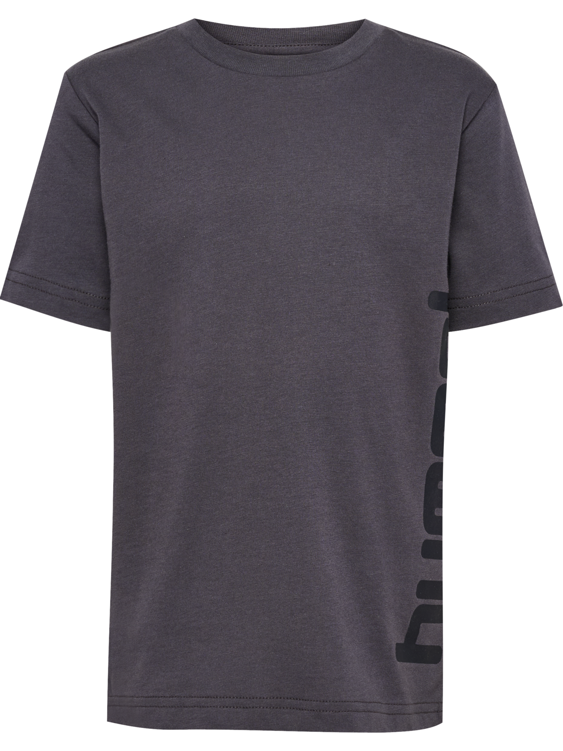 hmlPRINT T-SHIRT S/S, EBONY, packshot