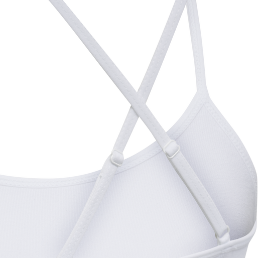 hmlJUNO SEAMLESS BRA, WHITE hmlJUNO SEAMLESS BRA, WHITE, packshot