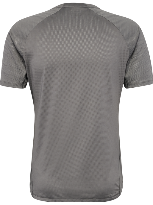 hmlPRO TRAINING JERSEY S/S, STEEL GRAY, packshot