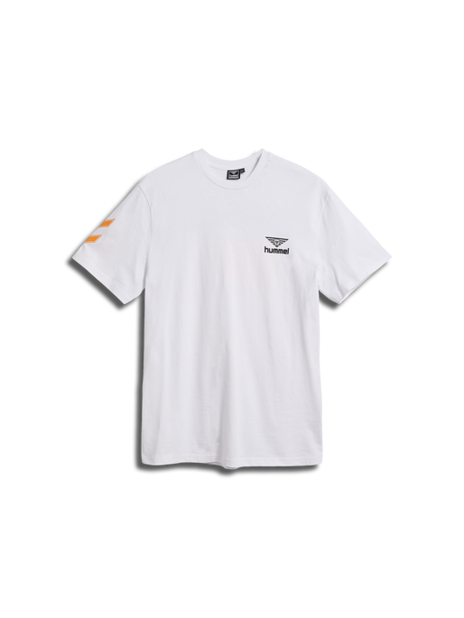 hmlHIVE MASON T-SHIRT, WHITE, packshot