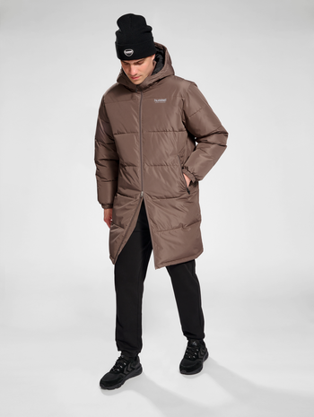 hmlLGC ROBERT LONG PUFF COAT, IRON, model